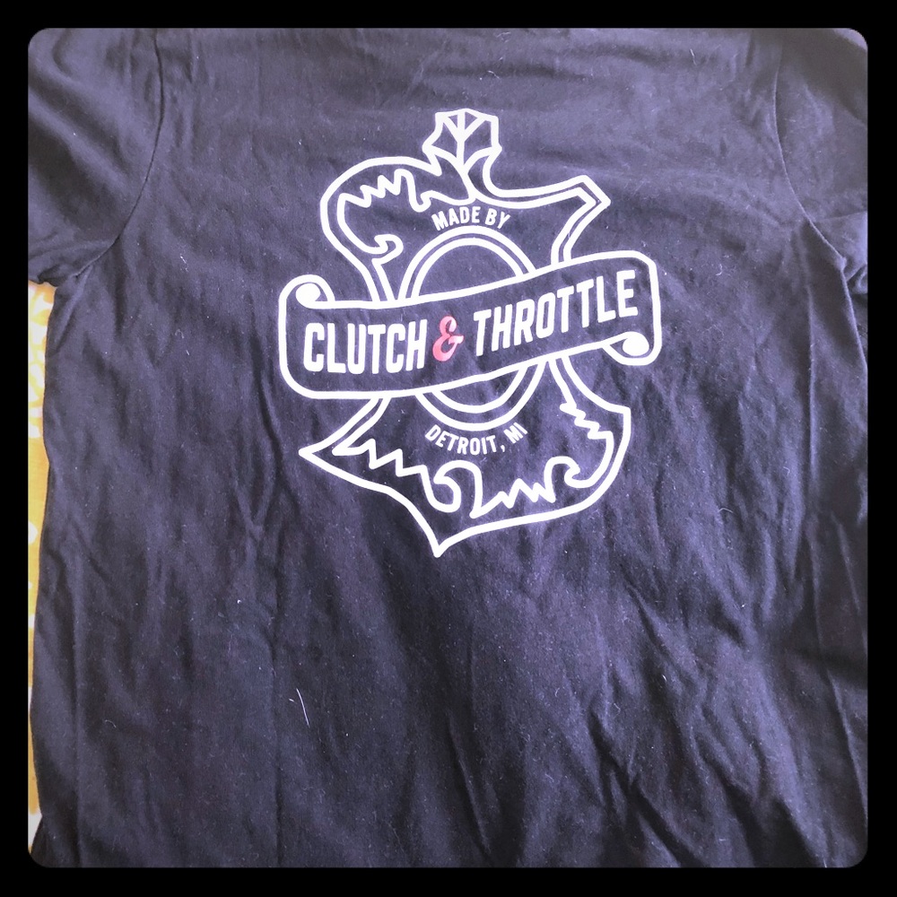 Harley Davidson clutch and throttle shirt